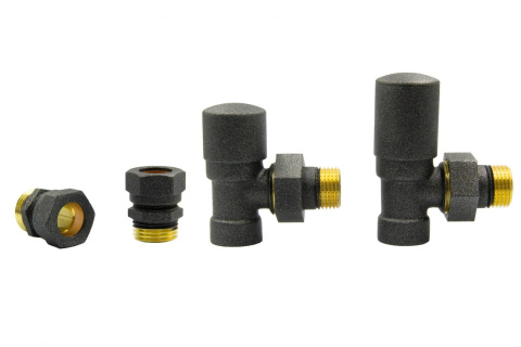Zawory kątowe SWING antracyt Cu 16mm Zawory kątowe SWING antracyt Cu 16mm