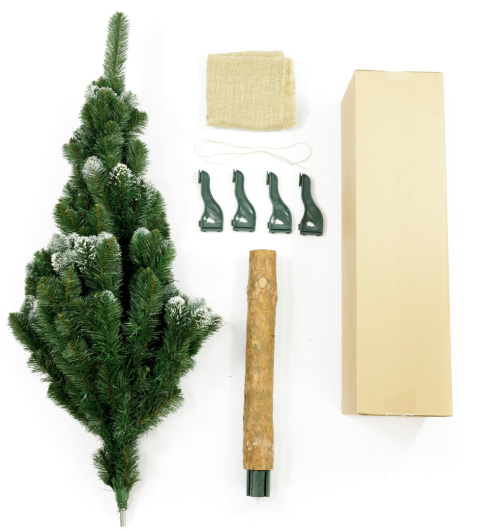 Choinka - Sosna diamentowa PREMIUM 180 cm na stojaku