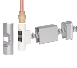 Grzałka elektryczna do grzejnika 900W biała owal H+E VARIO TERM