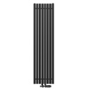 LUXAR 390/1800 mm grzejnik pionowy dekorac. czarny str. D50