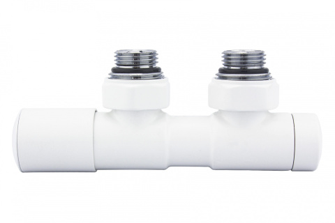 Zawór regulacyjny 50mm TWINS biały mat lewy Zawór regulacyjny 50mm TWINS biały mat lewy