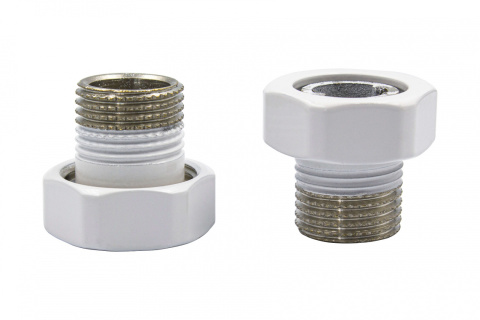 Złączka GW 3/4 x R 1/2 na oring biały Twins/Unico Złączka GW 3/4 x R 1/2 na oring biały Twins/Unico