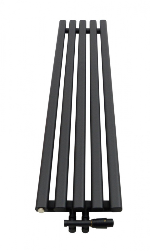 Grzejnik pionowy dekorac. LAZUR 330/1400 mm czarny str.D50 Grzejnik pionowy dekorac. LAZUR 330/1400 mm czarny str.D50