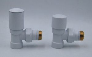 Zawory kątowe SWING biały mat PEX 16mm Zawory kątowe SWING biały mat PEX 16mm