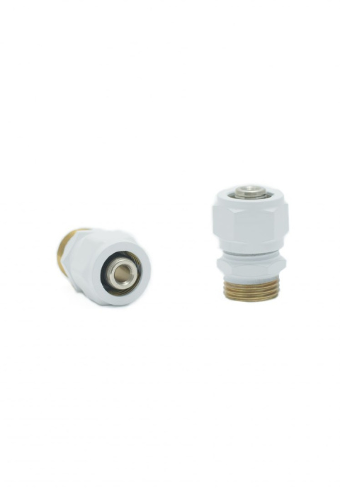 Zawory kątowe SWING biały mat PEX 16mm Zawory kątowe SWING biały mat PEX 16mm