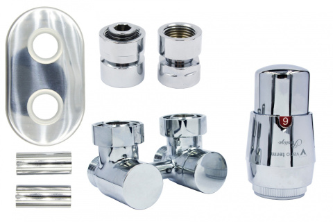 Zawór odcinający kątowy Premium Exclusive chrom GW All In One Zawór odcinający kątowy Premium Exclusive chrom GW All In One