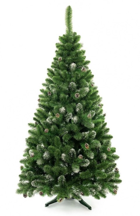 Choinka - Sosna diamentowa PREMIUM 220 cm na stojaku
