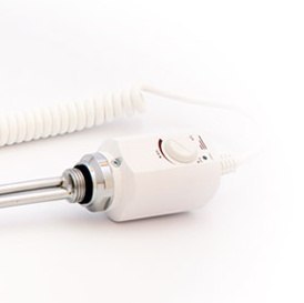 Grzałka elektryczna do grzejnika 600W biała VOLUX Grzałka elektryczna do grzejnika 600W biała VOLUX