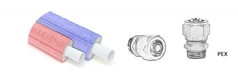 Zawór regulacyjny kątowy SWING czarny błyszczący All in One Pex 16mm Zawór regulacyjny kątowy SWING czarny błyszczący All in One Pex 16mm