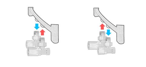 Zawór regulacyjny kątowy SWING czarny błyszczący All in One Pex rozeta zespolona owalna Zawór regulacyjny kątowy SWING czarny błyszczący All in One Pex rozeta zespolona owalna